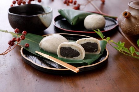 麩まんじゅう15個入り（ごまあん） 饅頭