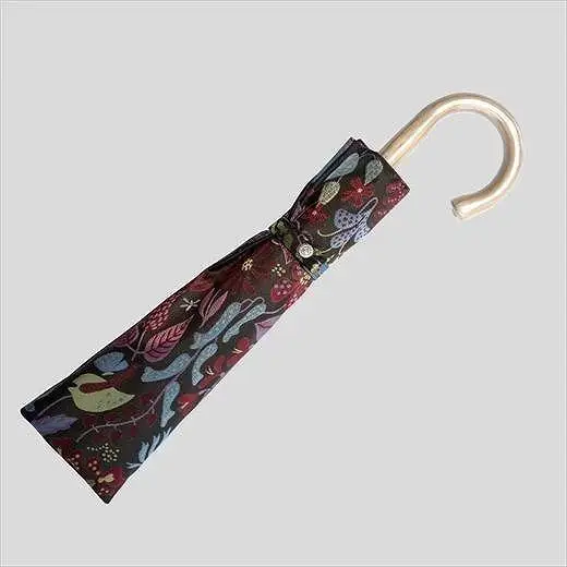 槙田商店 折りたたみ傘スティグリンドベリ【HERBARIUM】レッド(ハーバリウム) 晴雨兼用