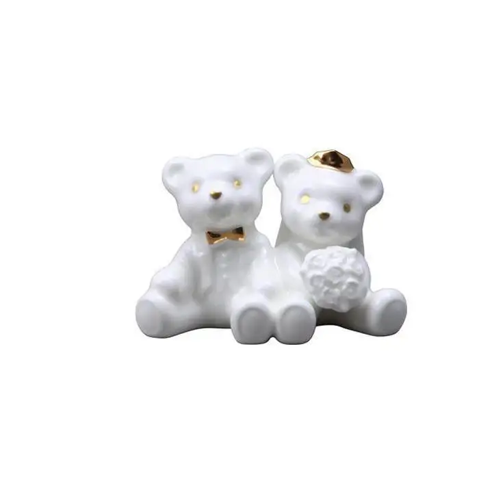 【未使用品】ノリタケ　ウエディングベア ノリタケの森ベアシリーズ ウェディングベア M055 K156 | 愛知県名古屋