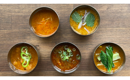 【インドの定食コフタ】島素材をたっぷり使ったスパイス香るカレー（5種）