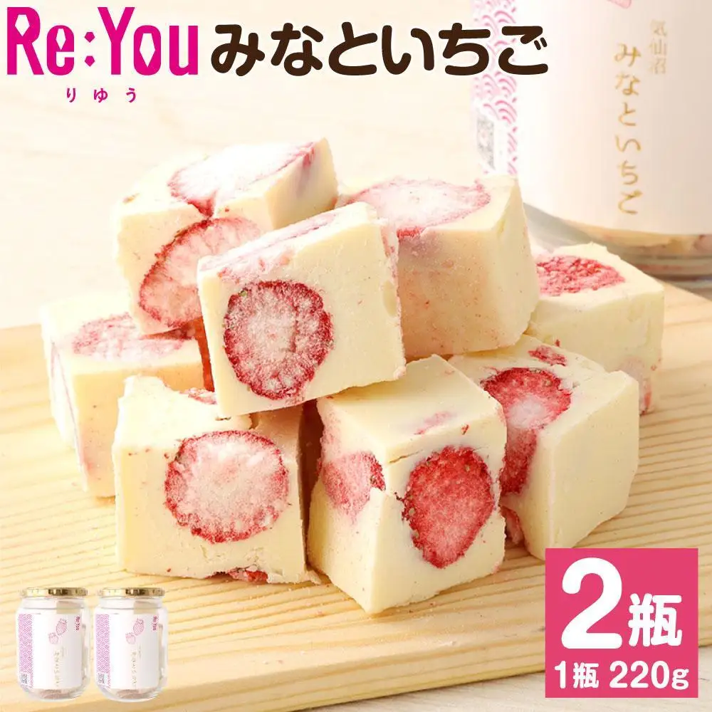 ふぞろいごろごろ 「Re:Youみなといちご」（220g入りチョコレート×2）