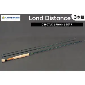 BI017 オールハンドメイドフライロッド Campanella3907LD