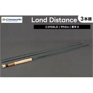 BI018 オールハンドメイドフライロッド Campanella3908LD