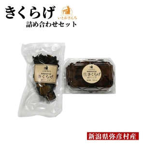 弥彦村産 越のうさぎ 生きくらげ250g･乾燥きくらげ25g 詰め合わせセット | 生きくらげ 新潟県 弥彦村