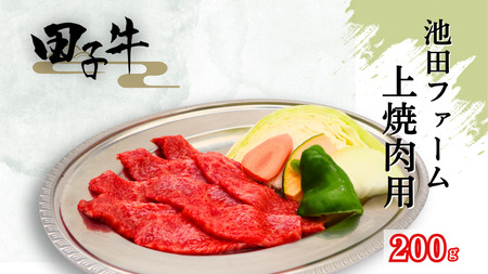 田子牛 上焼肉用200g