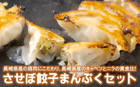 〈させぼ餃子研究所〉させぼ餃子まんぷくセット