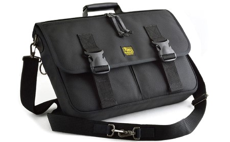 薄型ブリーフケース／A4／4WAY　バンナイズ バリスティック ナイロン ブラック PC収納 耐久性 ワーク ファッション カバン バッグ 