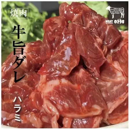 お肉屋さんオリジナル自家製ハラミダレ800g【配送不可地域：離島】【1357085】