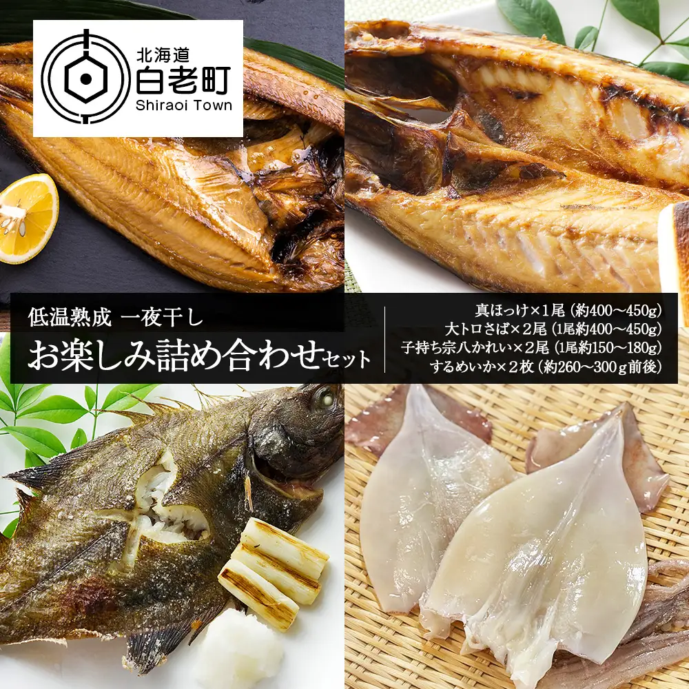 低温熟成 一夜干し お楽しみ 詰め合わせ AA027