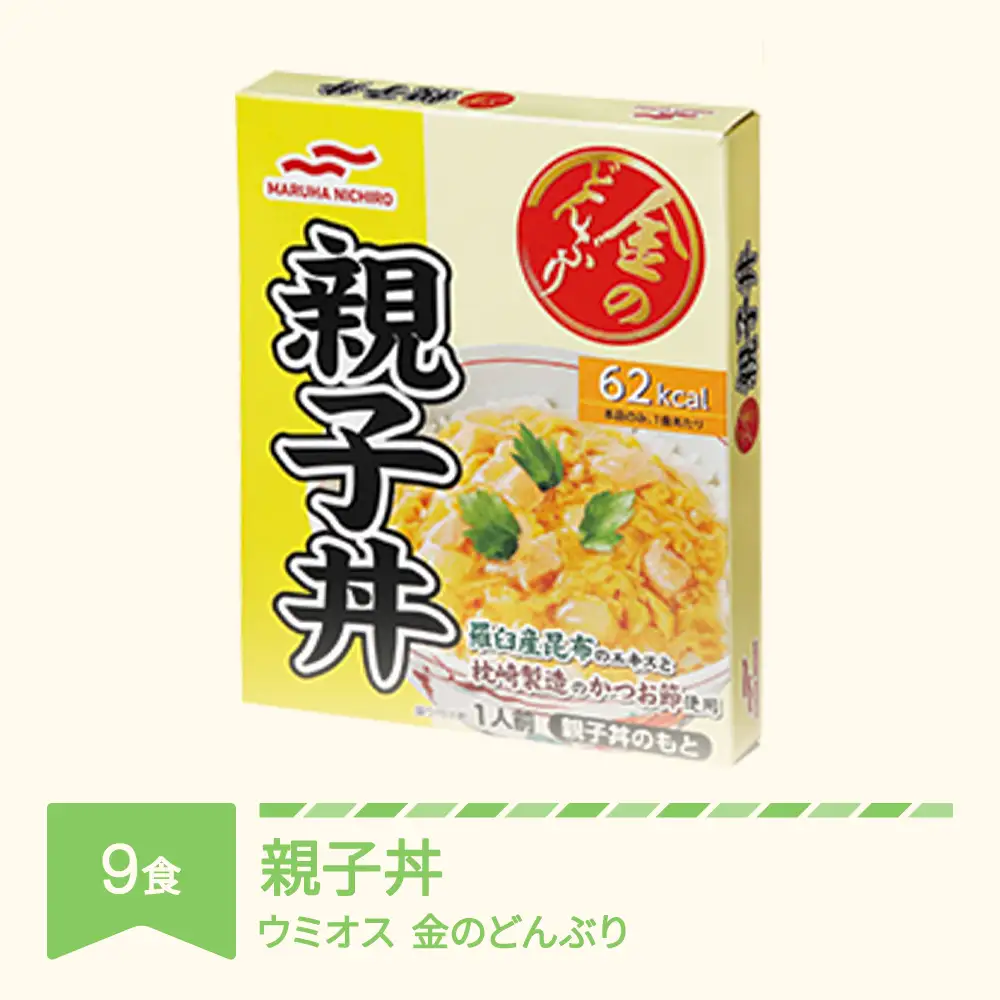ウミオス 金のどんぶり 親子丼 9個 ku-rtoyx9