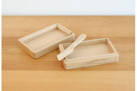 「woodworks GLOBE」のクラフトバターケース 【C27】