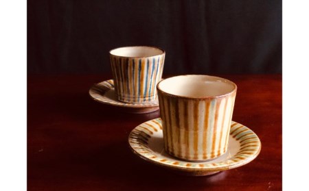 【吉陶房】そばちょこと５寸皿のペアセット