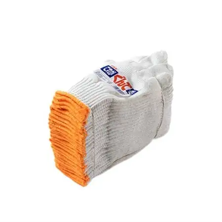 鈴与興業の【10打セット】ふんわり肉厚な真っ白い国産軍手『これが軍手だ』【1357508】