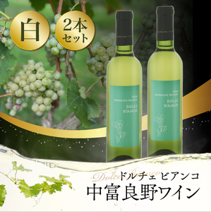 ドルチェビアンコ（白）デザートワイン375ml×2本【AZ-044】