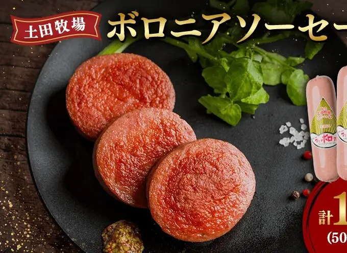 生食OK！ジャージーミート使用 ボロニアソーセージ500g×3本