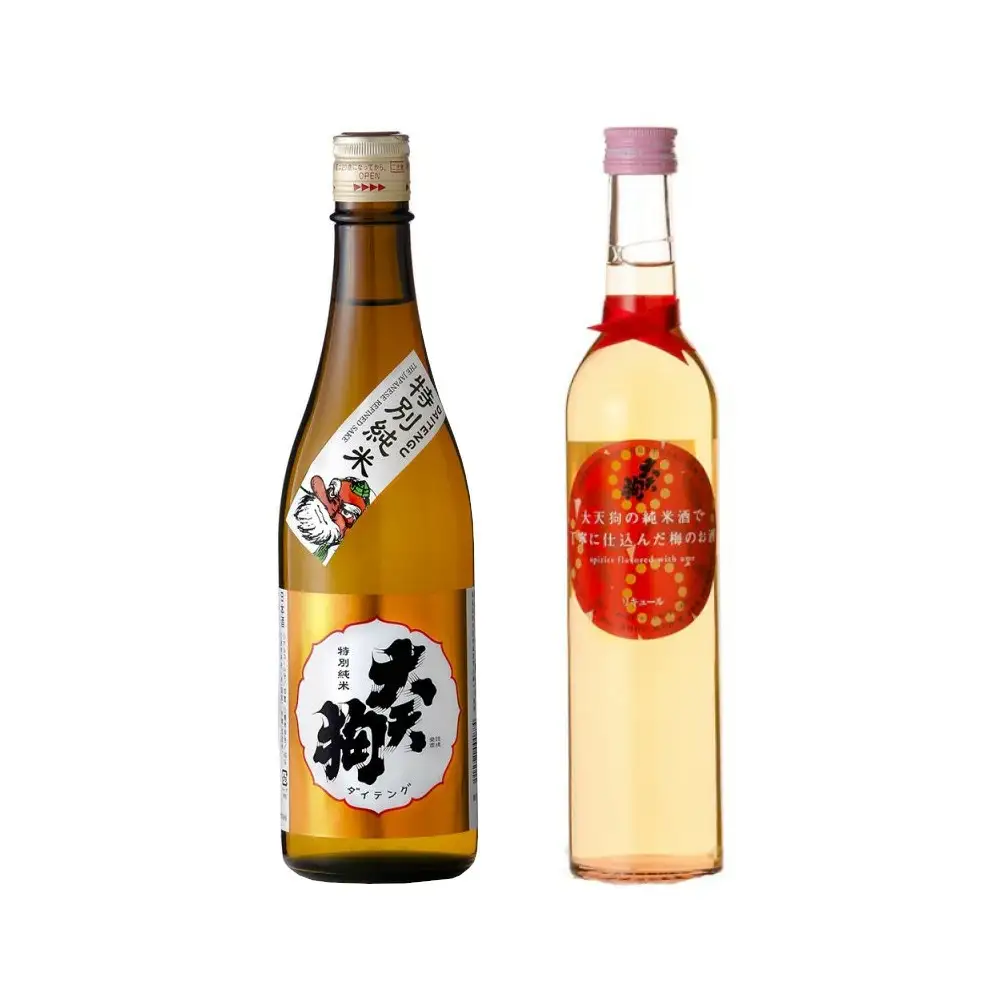福島県本宮市の地酒　【大天狗】特別純米720ml+梅酒500ml(大天狗酒造)　【07214-0016】