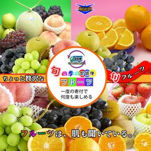 【定期便4回Sサイズ】 フルーツ セット 定期便 ( 約3 ～ 5品 × 4ヶ月 ) ｜産直あきんど 香川産 四季のフルーツ 創業100年