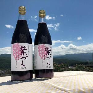 食ごころ「紫づく」（山ぶどうジュース）2本セット [ ぶどう 葡萄 ]
