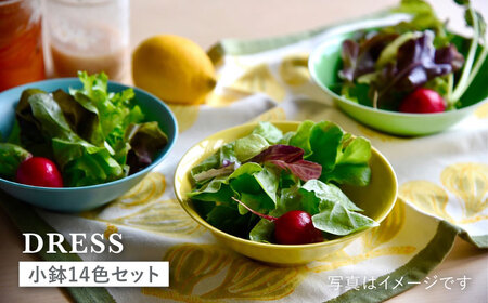 【波佐見焼】料理を引き立たせる 小鉢 14色セット 食器 皿 【DRESS】 [SD35] 波佐見焼