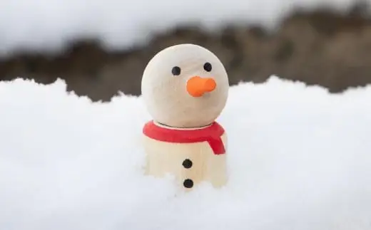 こま人形・雪だるま　030-038