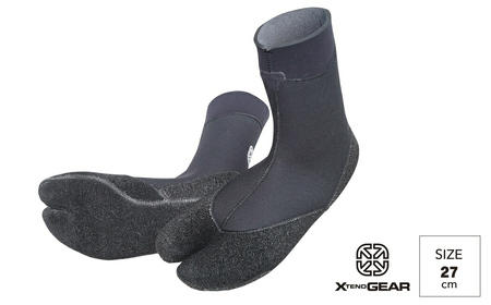 サーフィン用ブーツ XtendGear ４mm DRYTHERMO ERGOLIGHT-SOCKS サーフソックス 防寒仕様 27ｃｍ