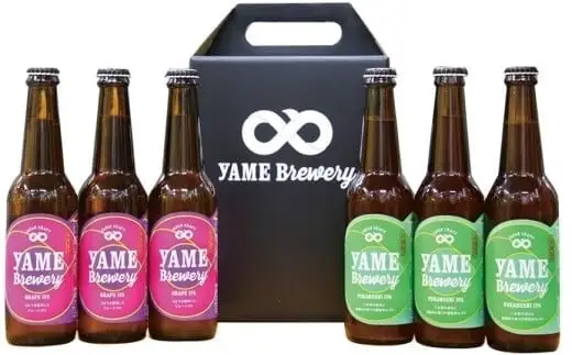 クラフトビール 飲み比べ2種6本 【深蒸しIPA 銀賞受賞 / ぶどうIPA 銅賞受賞】 福岡 八女ブルワリー 107-002