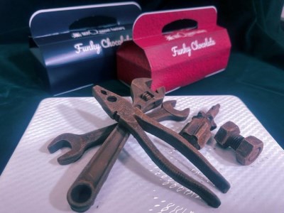 Funky Chocolate アンティーク工具チョコ5本セット【北海道・沖縄・離島　配送不可】
