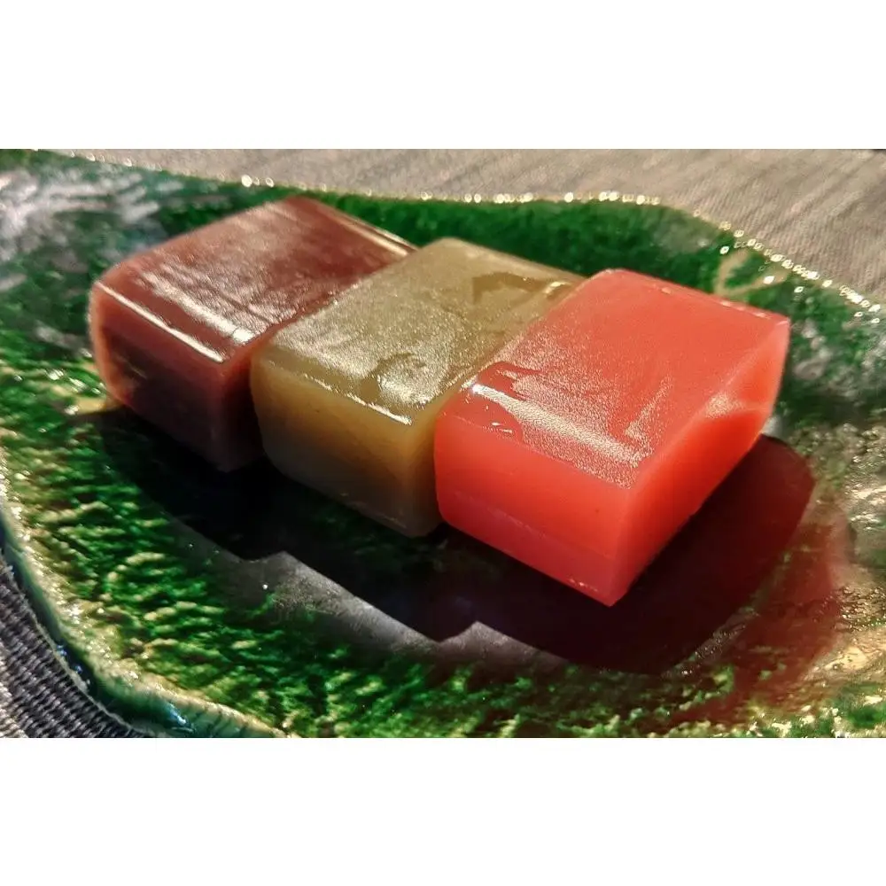 創業60年老舗和菓子店のこだわり羊羹３本（小倉・抹茶・本練り）［ 創業60年 老舗 和菓子 古戦場もなか 最中 もなか つぶ餡 ゆず餡 羊羹 ようかん セット 抹茶 小倉 本練り お菓子 和スイーツ 人気 おすすめ ギフト プレゼント お取り寄せ 通販 送料無料 ふるさと納税 ］