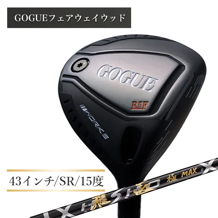 ワークスゴルフ GOGUE R2フェアウェイウッド 3W 飛匠 極MAXシャフト（SR）