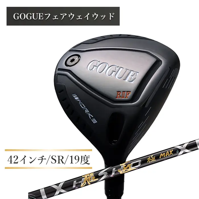 ワークスゴルフ GOGUE R2フェアウェイウッド 5W 飛匠 極MAXシャフト（SR）