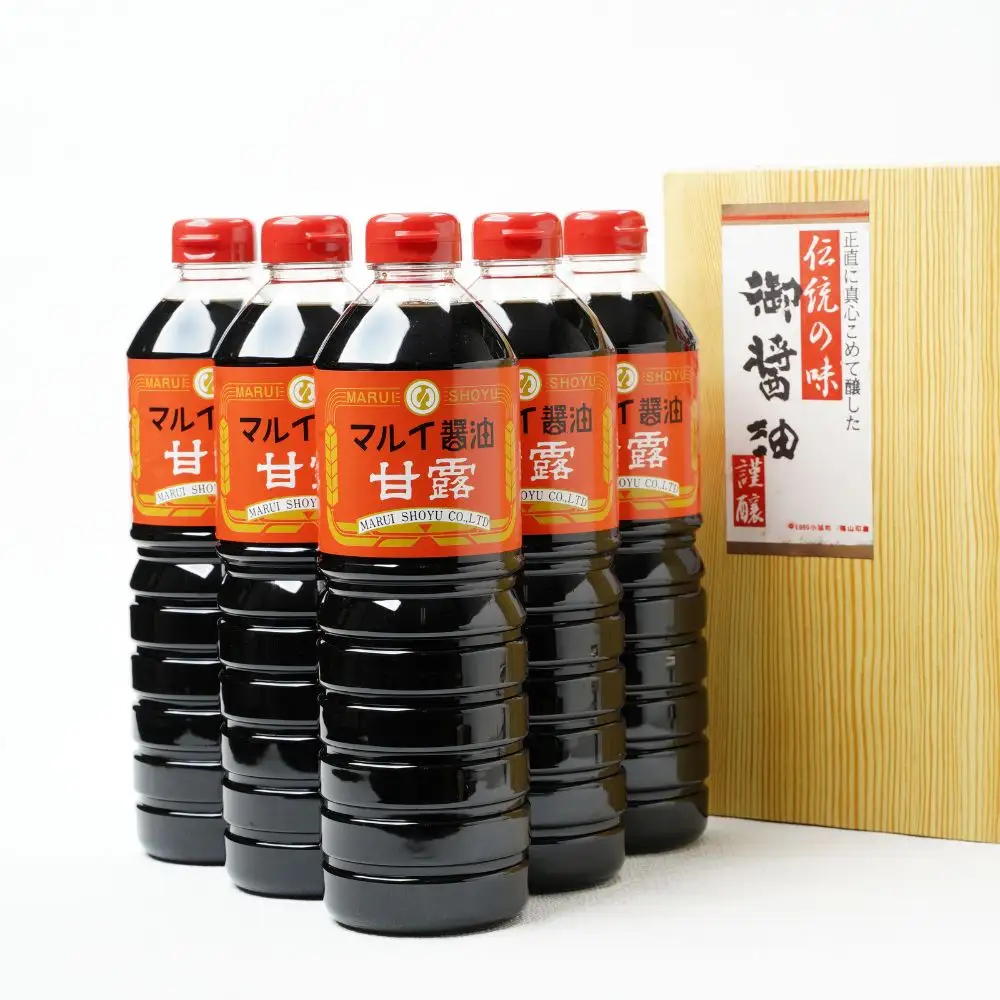 甘露しょうゆ1000ml15本 | 豊後高田市 醤油