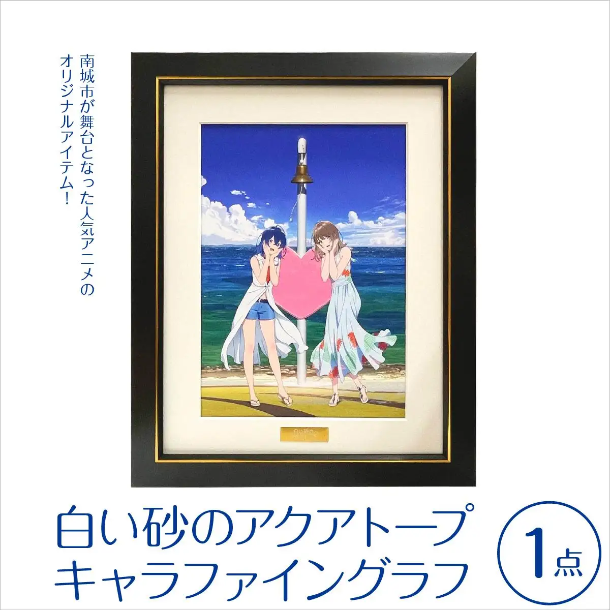 白い砂のアクアトープ　キャラファイングラフ   