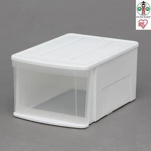 チェストＩ3個セットMDホワイト／クリア アイリスオーヤマ