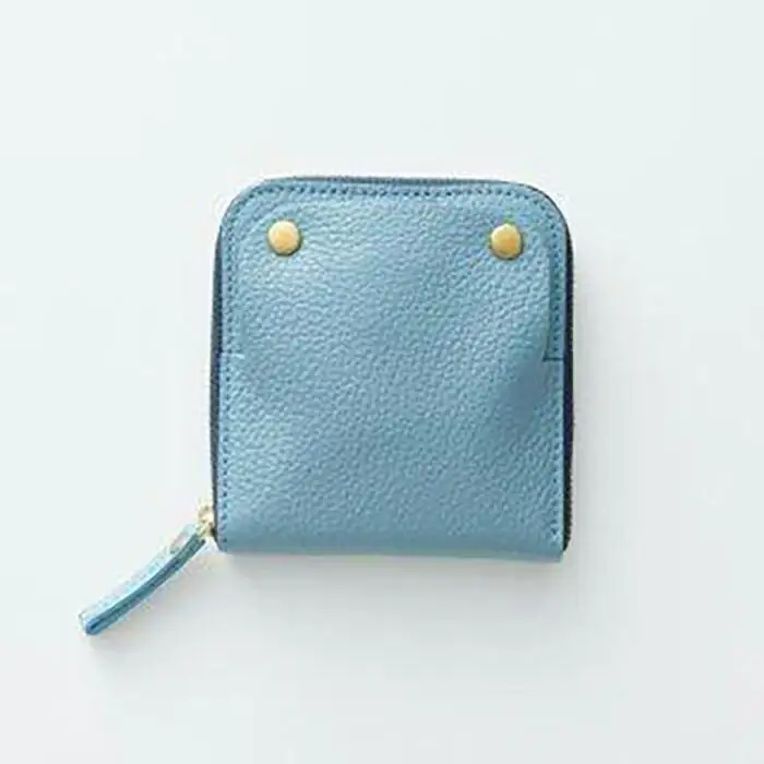 【洛景工房】ウォレットキーケース「SMART MOVE!」＜すんずり川床（水色）＞