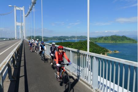 ガイドとめぐるしまなみ海道サイクリング団体プラン（5名様まで）招待券 [TF09010]