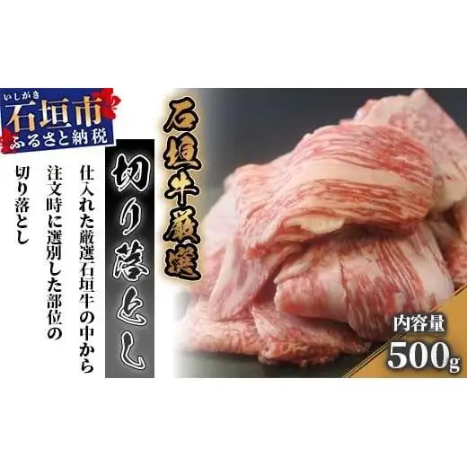 石垣牛 切り落とし 500g