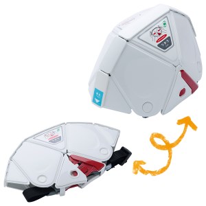 No.2480 折りたたみ防災ヘルメット（子ども用）　ＴＳＣ－１０Ｋ　Ｆｌａｔｍｅｔ－Ｋｉｄｓ　ホワイト