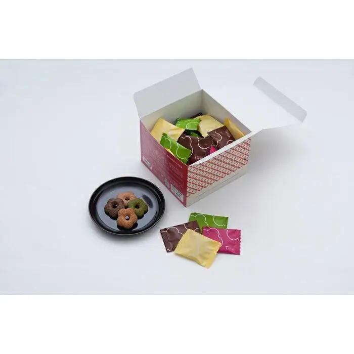 【平和製菓】ショコラぼうろ＆そばぼうろ アソートボックス（48枚入り）