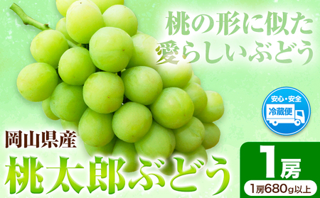 桃太郎ぶどう 1房680g【配送不可地域あり】ぶどう