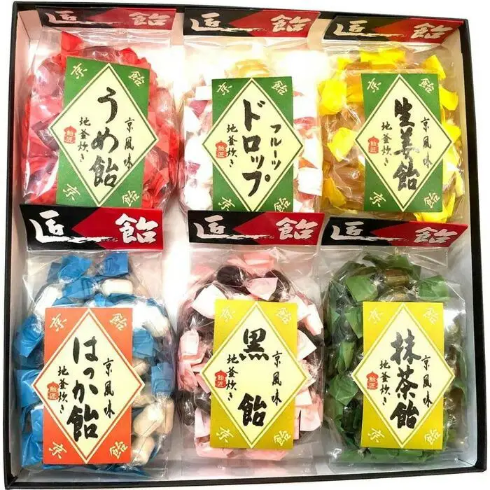 【飴匠さわはら】京飴／京風味6入りセット