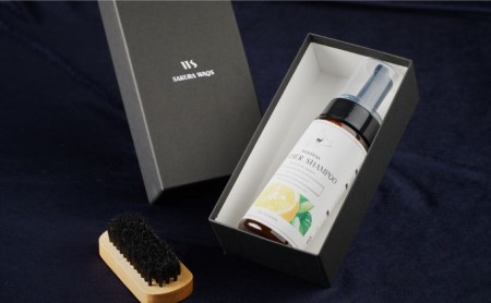靴磨き レザーシャンプー Leather-shampoo ケア用品 レザーケア レザー 革 革靴 革製品 クリーナー ナチュラルオイル配合 しっとり ゆず せっけん 香料  ゆず