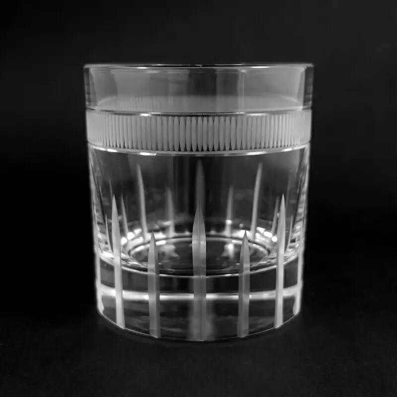 浅草切子 Bar’s Glass「グレース オールド」2個セット 化粧箱入り_0012-037-T04