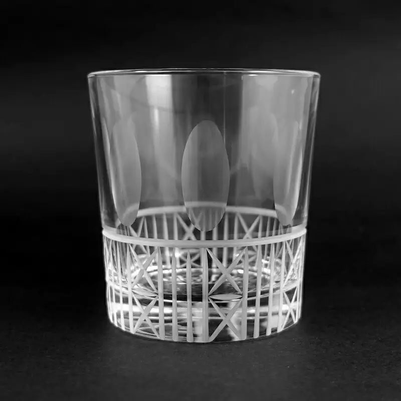 浅草切子 Bar’s Glass「ブリティッシュ オールド」2個セット 化粧箱入り_0012-048-T04