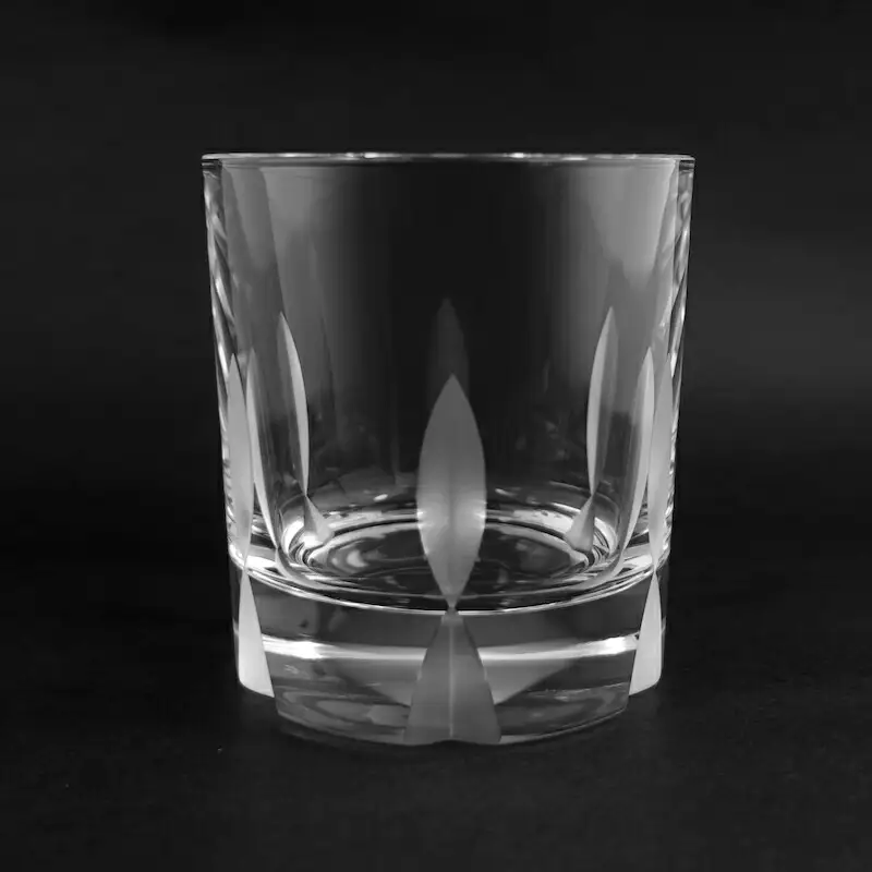 浅草切子 Bar’s Glass「フレディ オールド」2個セット 化粧箱入り_0012-052-T04