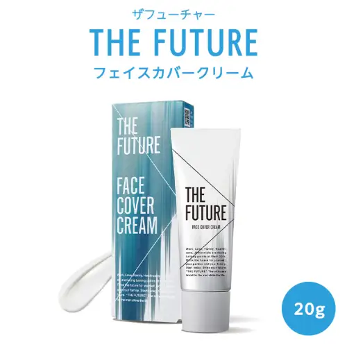 THE FUTURE ( ザフューチャー ) フェイスカバークリーム 20g 男性化粧品 フェイス用 顔 汗 防止 クリーム メンズコスメ 化粧下地 [BX026ya]