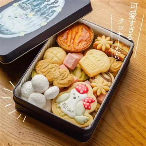 【贈答品】シマエナガのドットちゃん シマエナガファン必見!かわいすぎて食べられないクッキー缶 #02_菓子・スイーツ クッキー  _【1377472】