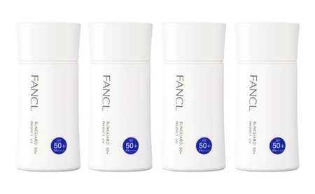 ファンケル サンガード50+ プロテクトUV （SPF50+・PA++++）4本  FANCL 【日焼け止め】