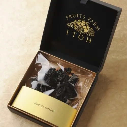 No.2507duo de raisins（巨峰の枝付き干しぶどう）