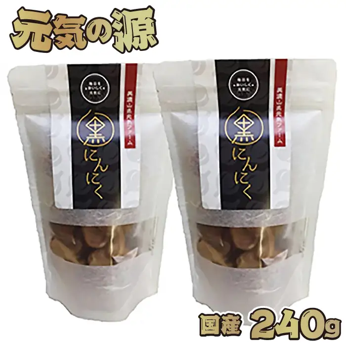 元気の源　黒にんにく　240g [No.672]