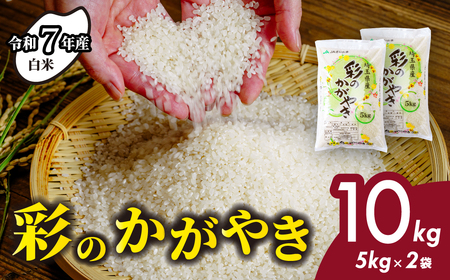 米 令和7年産 彩のかがやき 10kg (5kg×2袋) | 白米 米 桜国屋